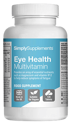 Eye health vegetarian multivitamin