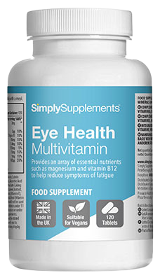 Eye health vegetarian multivitamin