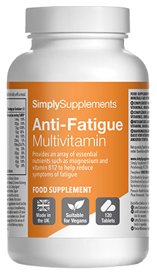 Anti fatigue natural vegetarian multivitamin