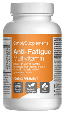 Anti fatigue natural vegetarian multivitamin