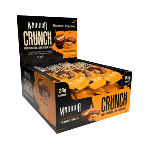 Warrior Crunch Protein Bar: Energize your day with this satisfying protein-packed snack.